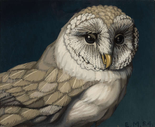 Edward McGuire RHA (1932-1986) 
Barn Owl (1984) ..., Fine Irish Art at Adams Auctioneers