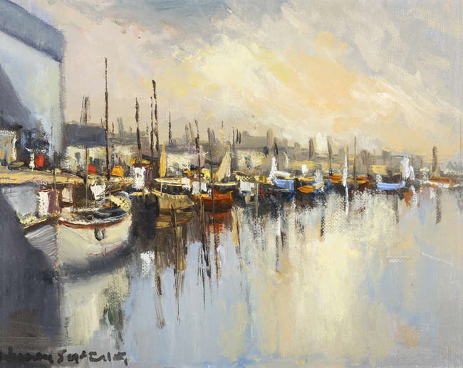 Norman J. McCaig (1929 - 2001) 
Trawlers at Howth..., Fine Irish Art at Adams Auctioneers