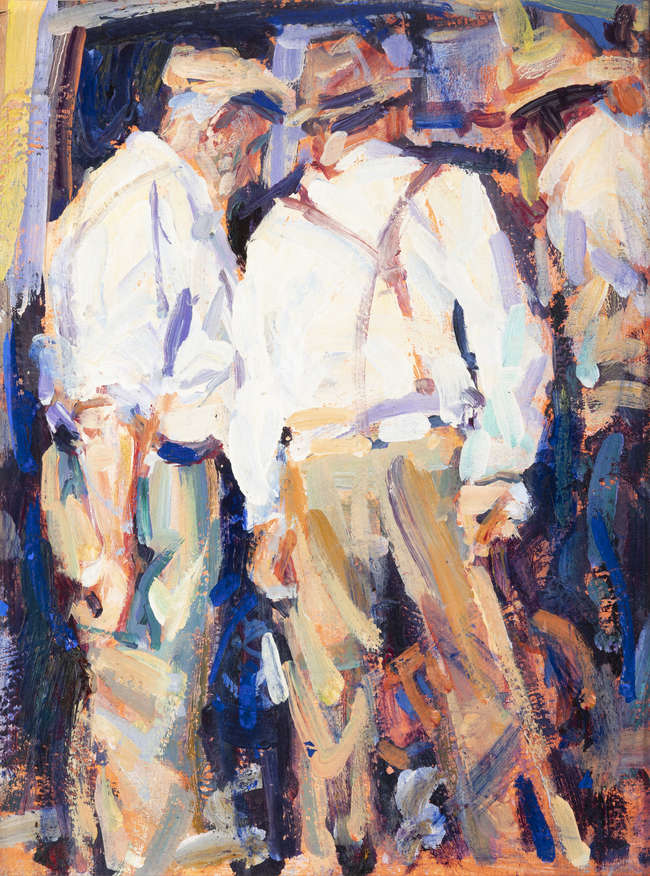 Arthur Maderson (b.1942) 
Back of a Lorry (Tallow..., Fine Irish Art at Adams Auctioneers