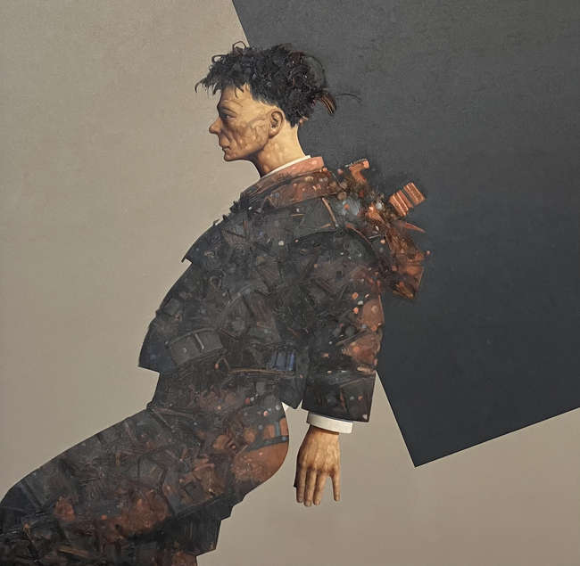 JOHN BOYD (B.1957) 
Pavane
Oil on board, 80.5 x ..., Fine Irish Art at Adams Auctioneers