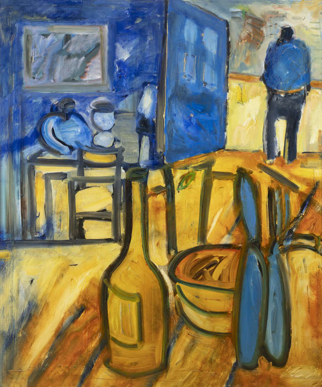 Phil Kelly (1950-2010) 
Botella y Puerta (Bottle ..., Fine Irish Art at Adams Auctioneers