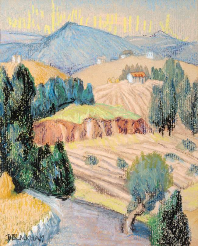 Dorothy Blackham (1896-1975) 
A Continental Lands..., Fine Irish Art at Adams Auctioneers