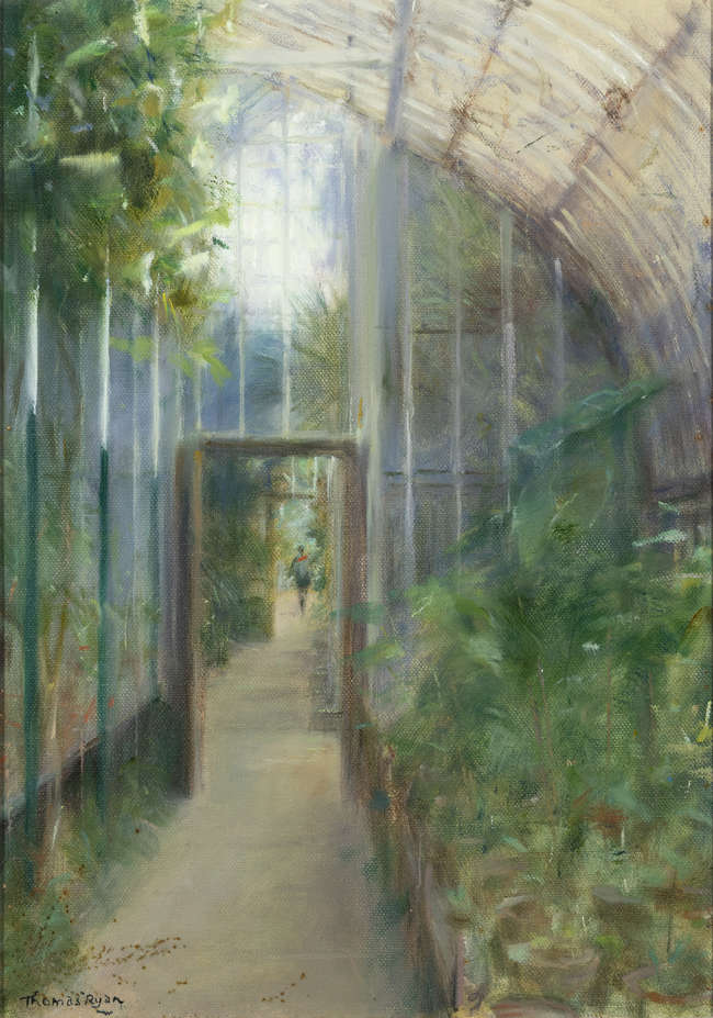 Thomas Ryan PPRHA (1929-2021) 
The Glass House, B..., Fine Irish Art at Adams Auctioneers