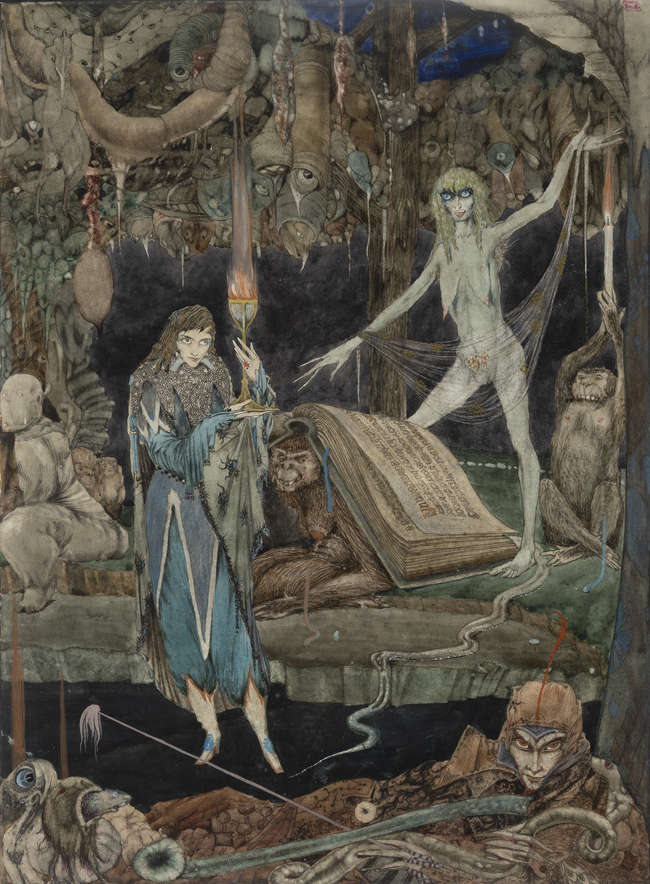 Harry Clarke RHA (1889-1931) 

Faust in the Witc..., Fine Irish Art at Adams Auctioneers