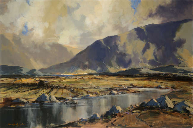 George Gillespie RUA (1924-1996) 
Storm Clouds, C..., Fine Irish Art at Adams Auctioneers