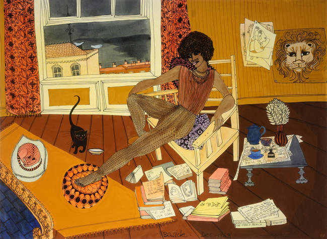 Pauline Bewick (1935-2022) 
Negress, Upper Mount ..., Fine Irish Art at Adams Auctioneers