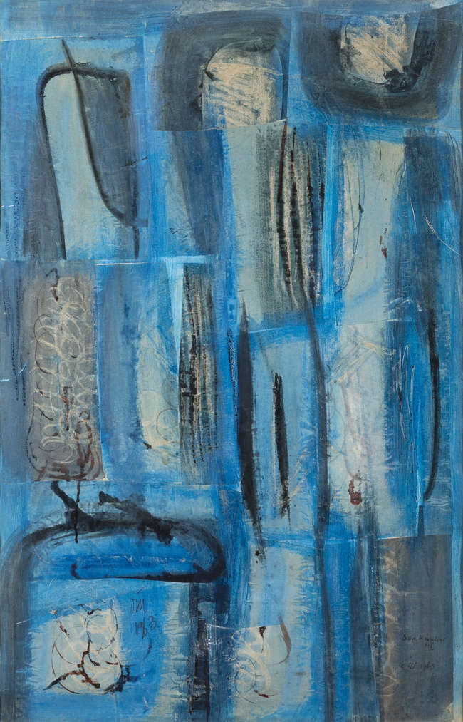 Tony O'Malley HRHA (1913-2003) 
Sea Window, (1963..., Fine Irish Art at Adams Auctioneers