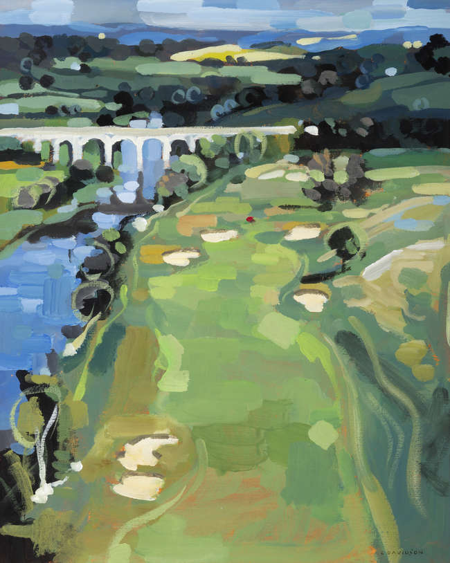 Colin Davidson (b.1968) 
Fairway (c.1994)
Gouach..., Fine Irish Art at Adams Auctioneers