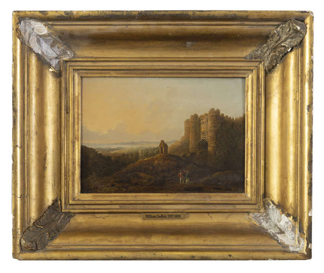 WILLIAM SADLER II (1782-1839) 
Carisbrooke Castle..., Fine Irish Art at Adams Auctioneers