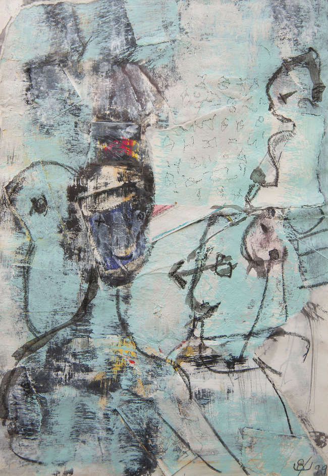 JOHN KINGERLEE (B.1936)
Abstract Figures
Mixed M..., Fine Irish Art at Adams Auctioneers
