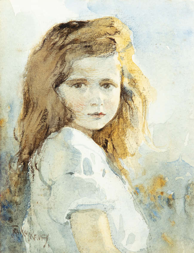 Frank McKelvey RUA RHA (1895 -1974)
Portrait of a..., Fine Irish Art at Adams Auctioneers