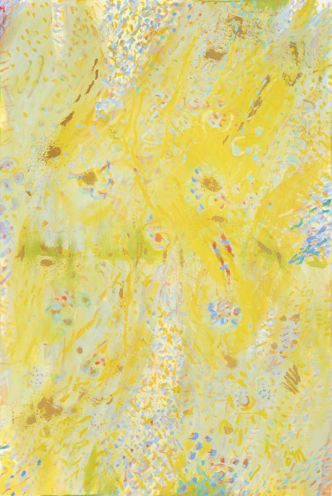 Tony O'Malley HRHA (1913-2003) 
Yellow Pond (1995..., Fine Irish Art at Adams Auctioneers