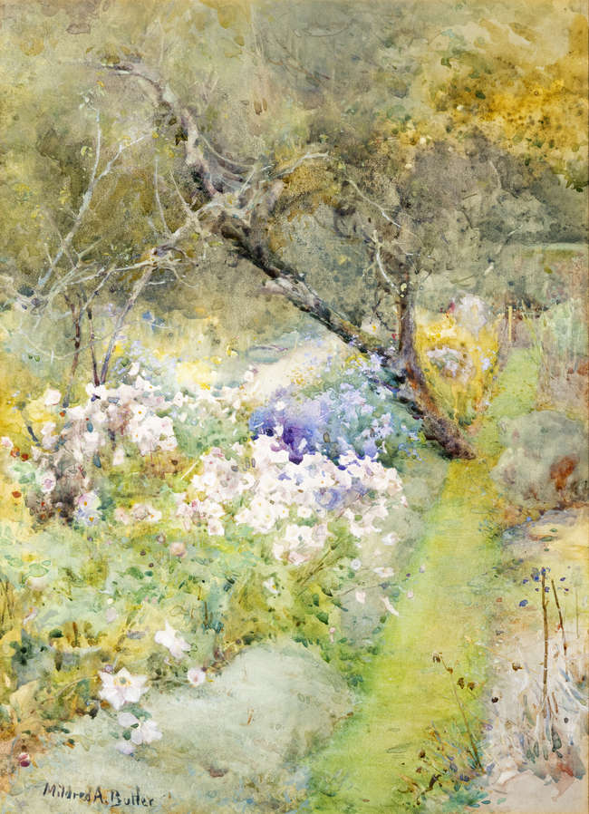 Mildred Anne Butler RWS (1858-1941) 
Herbaceous B..., Fine Irish Art at Adams Auctioneers