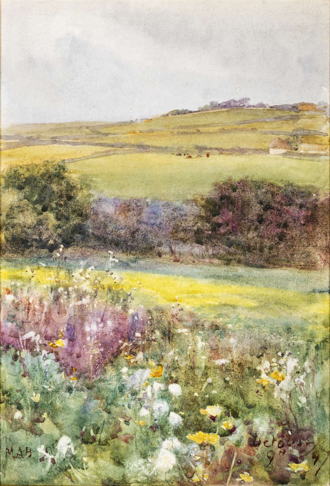 Mildred Anne Butler RWS (1858-1941) 
Across the F..., Fine Irish Art at Adams Auctioneers