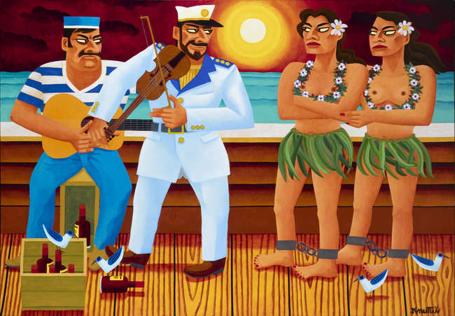 GRAHAM KNUTTEL (1954-2023)
Sea Shanty
Oil on can..., Fine Irish Art at Adams Auctioneers