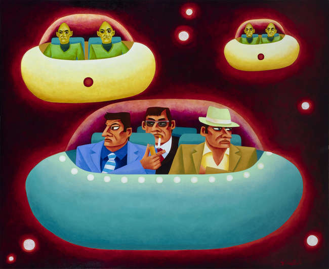 GRAHAM KNUTTEL (1954-2023)
Close Encounter
Oil o..., Fine Irish Art at Adams Auctioneers