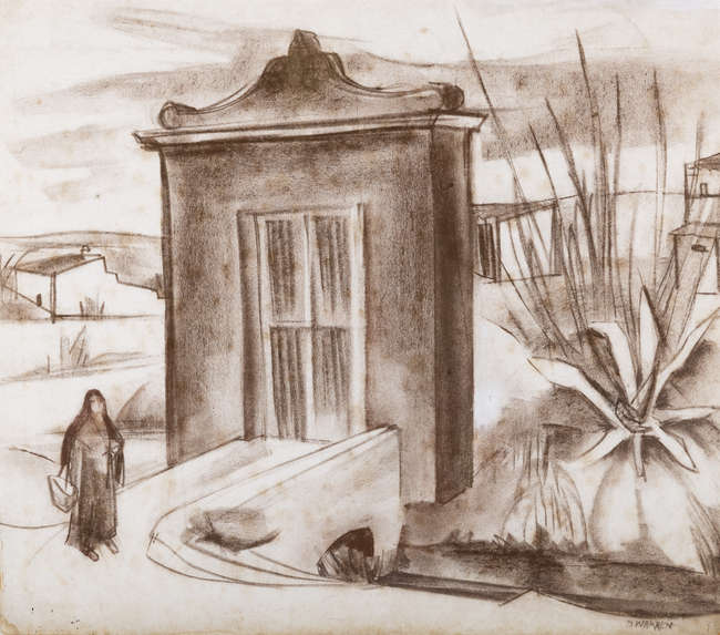 Barbara Warren RHA (1925-2017) 
The Secret Garden..., Fine Irish Art at Adams Auctioneers