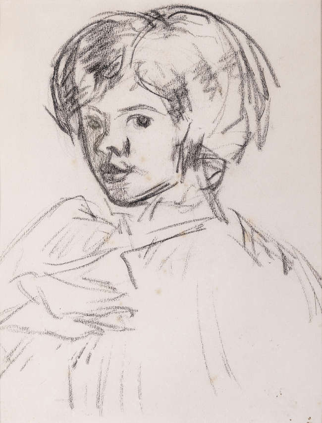 Roderic O'Conor (1860-1940)
Girl with Bird 
Char..., Fine Irish Art at Adams Auctioneers