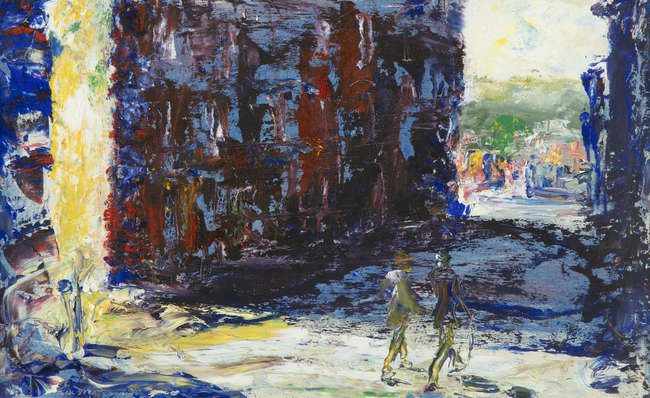 Jack Butler Yeats RHA (1871-1957) 
Through the St..., Fine Irish Art at Adams Auctioneers