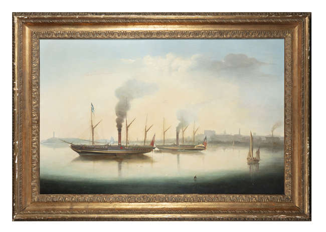GEORGE MOUNSEY WHEATLEY ATKINSON (1806 - 1884)
Cr..., Fine Irish Art at Adams Auctioneers