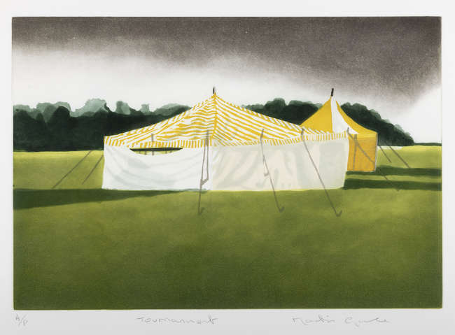 Martin Gale RHA (b. 1949) 
Tournament 
Lithograp..., Fine Irish Art at Adams Auctioneers