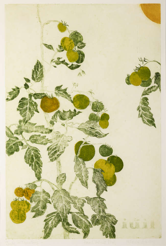 Patrick Hickey HRHA (1927-1998) 
July Tomatoes 
..., Fine Irish Art at Adams Auctioneers