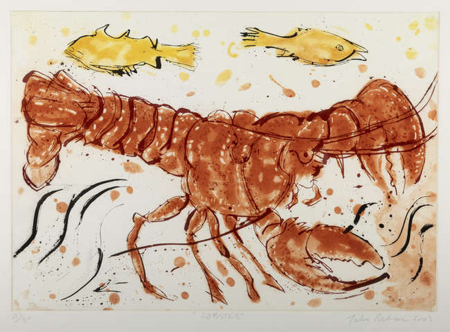 John Behan RHA (b.1938) 
Lobster 
Lithograph, 29..., Fine Irish Art at Adams Auctioneers
